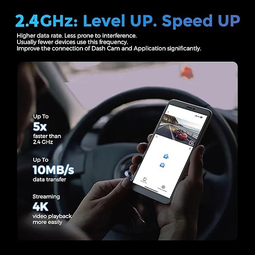 4K Ultra HD Smart Car Dash Camera