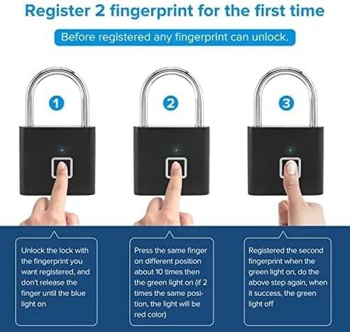 Smart Fingerprint Padlock Sale