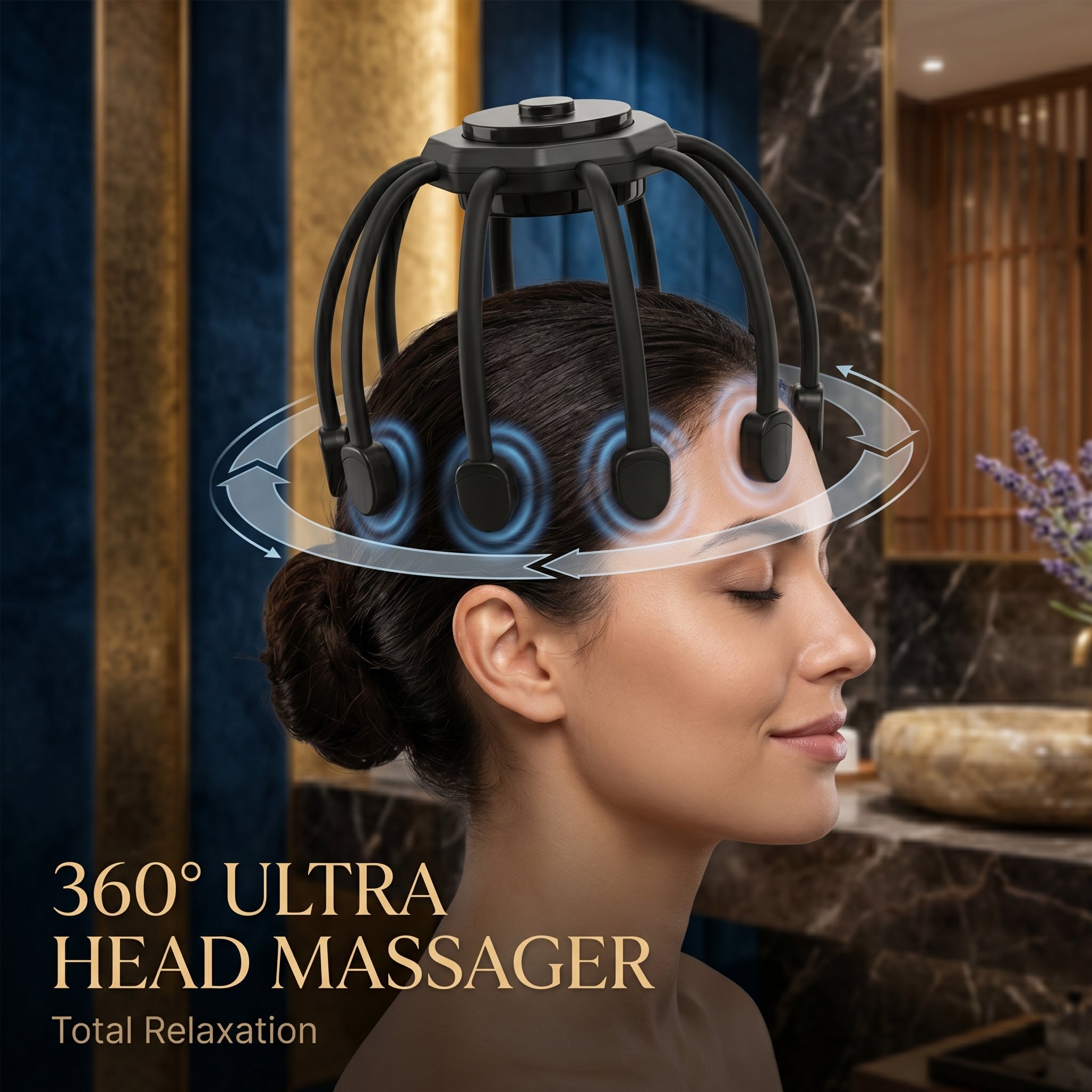 360° Ultra Head Massager