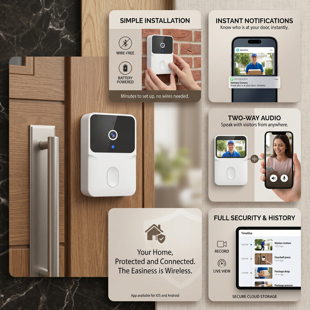 Wireless Camera Door Bell