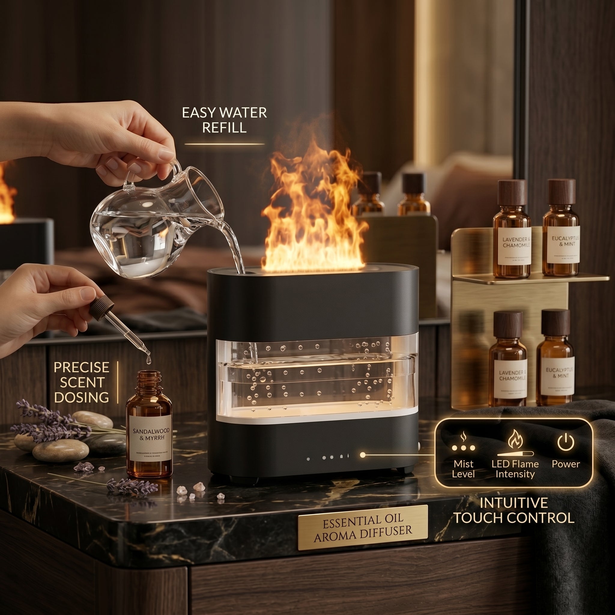 Essential Oil Aroma Diffuser
