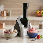 Dessert Frozen Black and Gray Ice Cream Treat Maker
