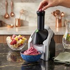 Dessert Frozen Black and Gray Ice Cream Treat Maker