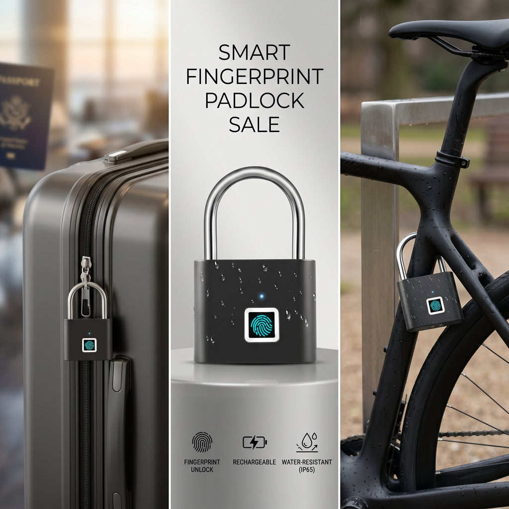 Smart Fingerprint Padlock Sale