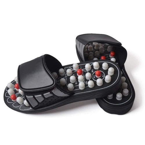 Message Slippers, Rotating Acupressure Foot Massager
