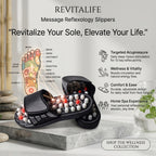 Message Slippers, Rotating Acupressure Foot Massager
