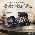 Message Slippers, Rotating Acupressure Foot Massager