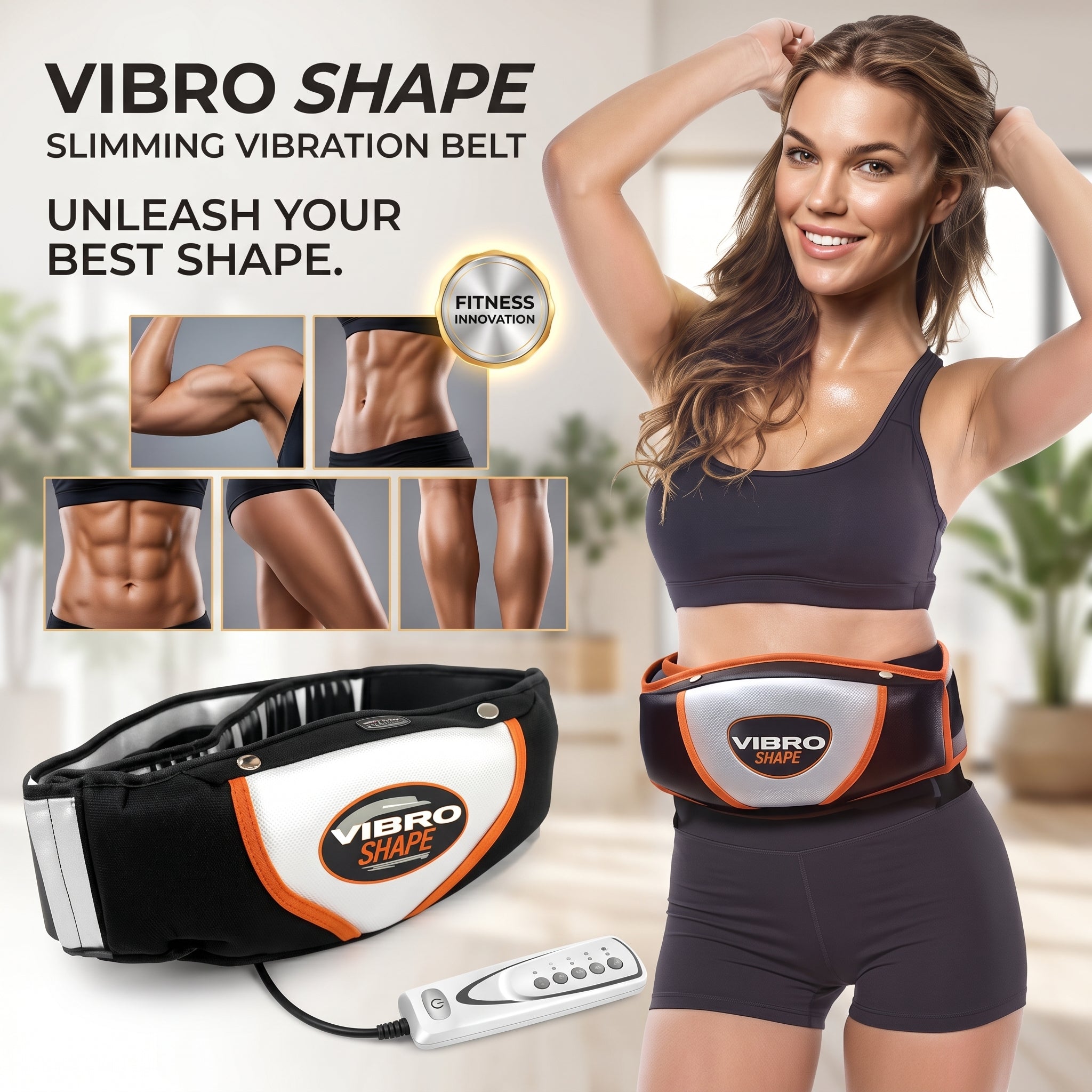 Vibro Fat Burning Body Massager Belt