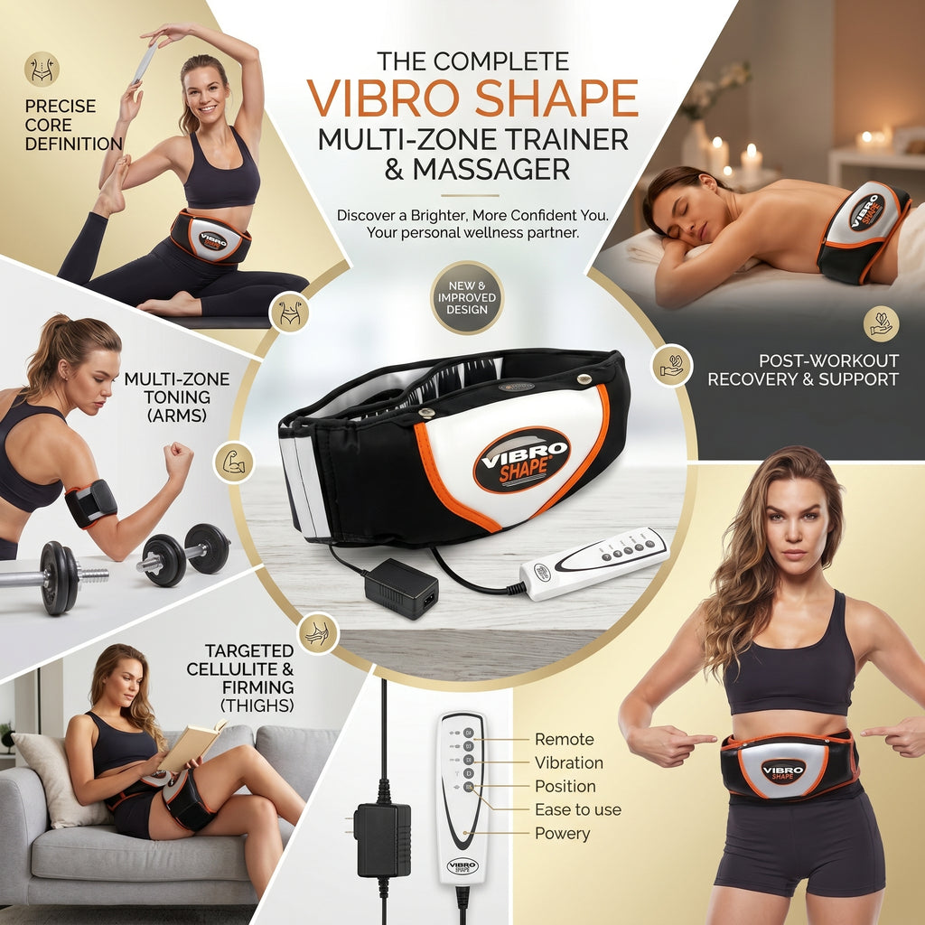Vibro Fat Burning Body Massager Belt