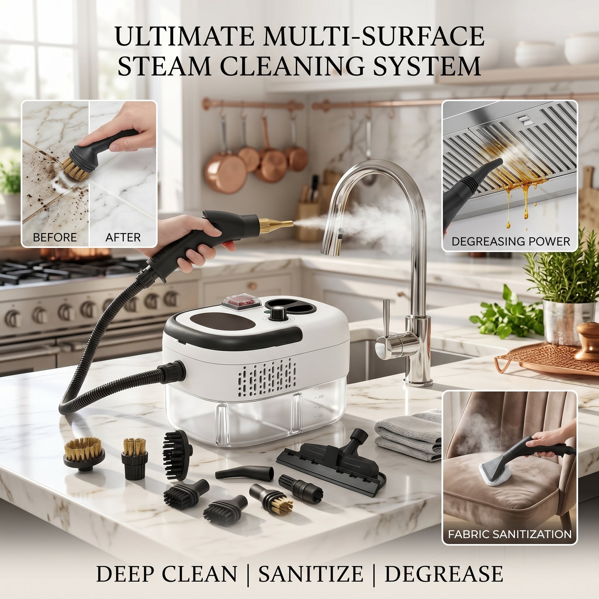 Pressurized Steam Cleaner