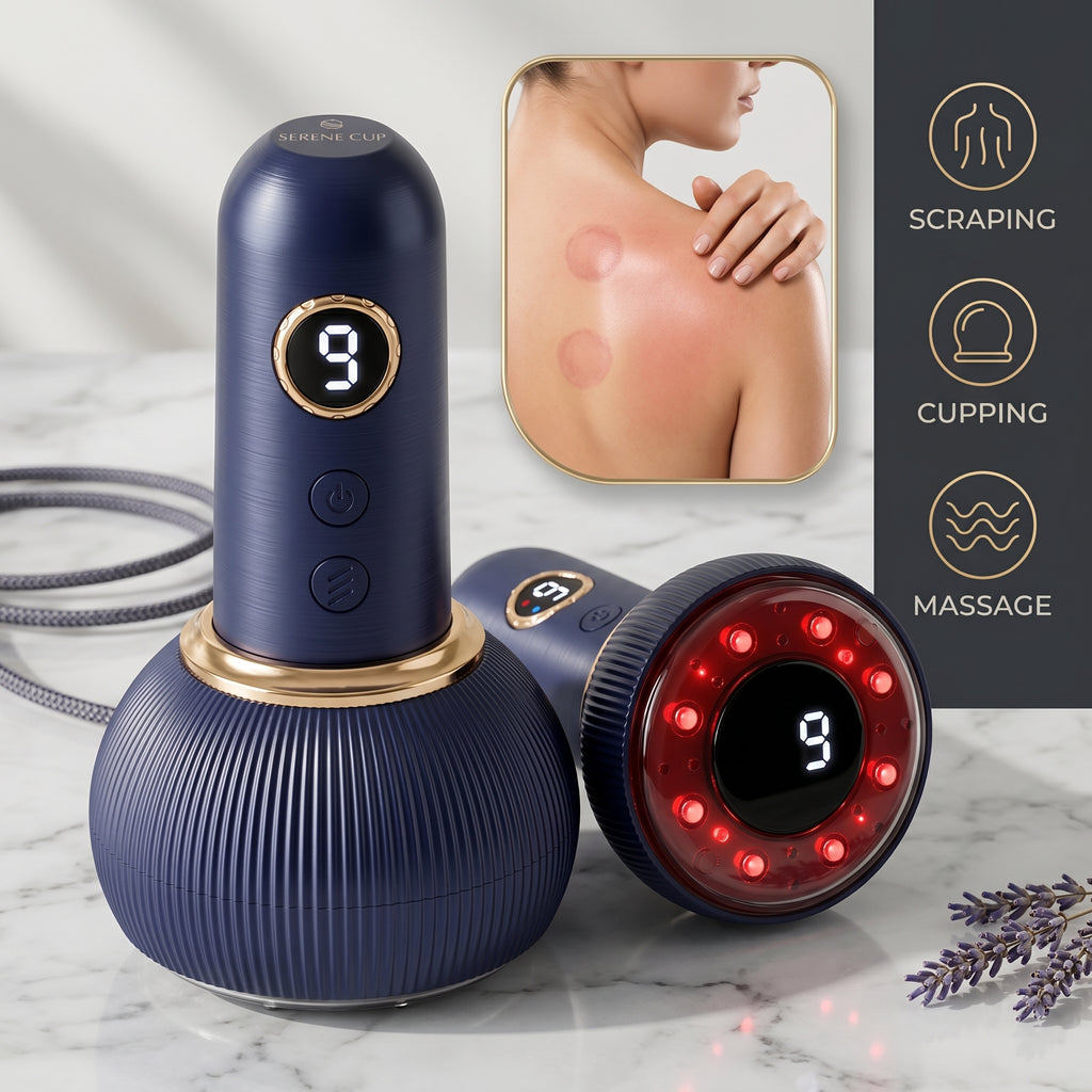 Smart Electric Vacuum Suction Scraping Therapy Massager